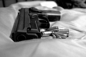 black and white gun 1409524 m